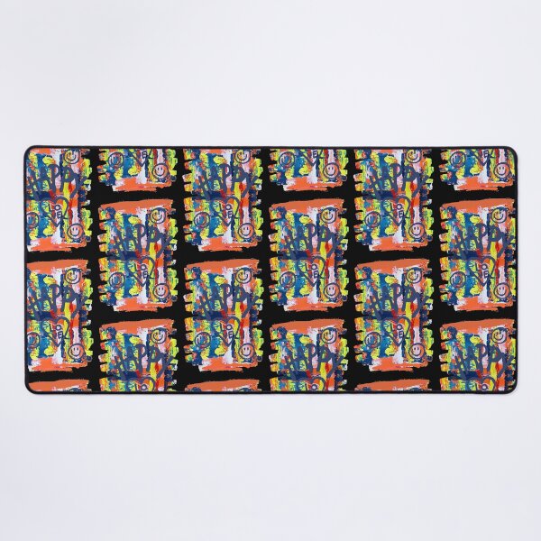 Item preview, Happy Playful Graffiti Design, graphic psychedelic abstract art, trippy graphic psychedelic arte abstracto designed and sold by Adri Barnard.