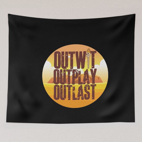 Item preview, Outwit, Outplay, Outlast designed and sold by HROC.