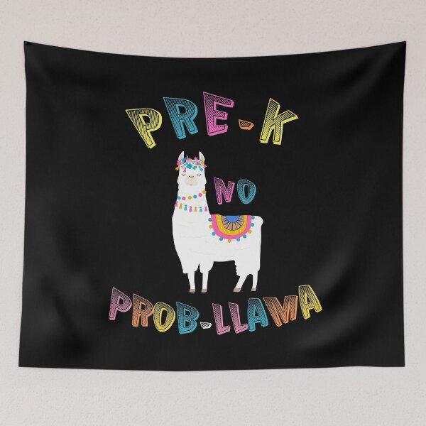 Item preview, Pre-K No Prob-llama  - Birthday/Haloween/Christmas Back to School Gift for Kid designed and sold by CactusFamily.