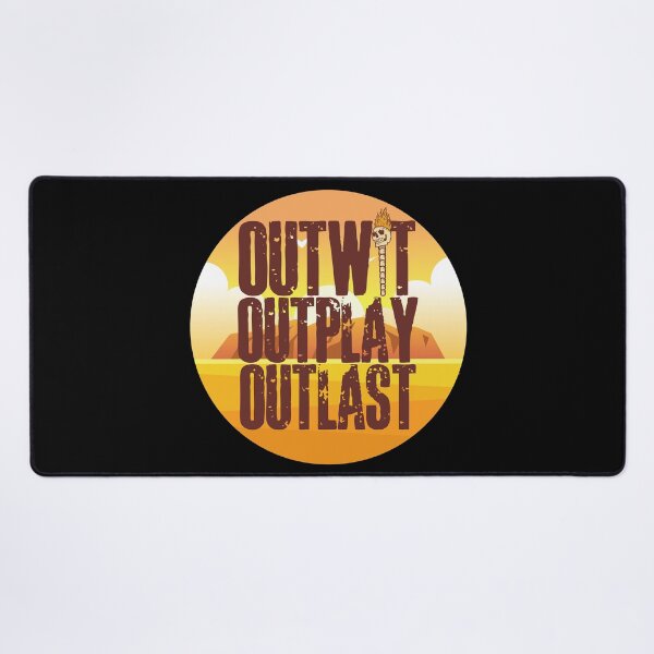 Item preview, Outwit, Outplay, Outlast designed and sold by HROC.