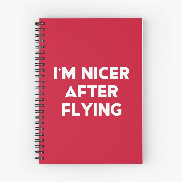 Item preview, I'm Nicer After Flying #2 designed and sold by SalahBlt.