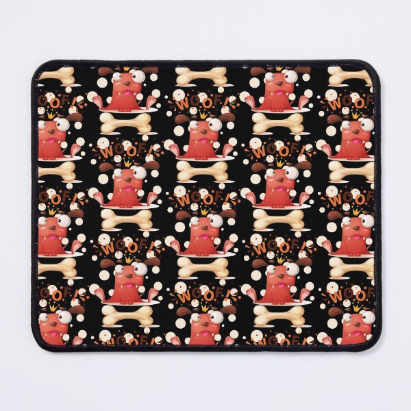Item preview, Woof cartoon dog bone -- Kids  designed and sold by glitchman2.
