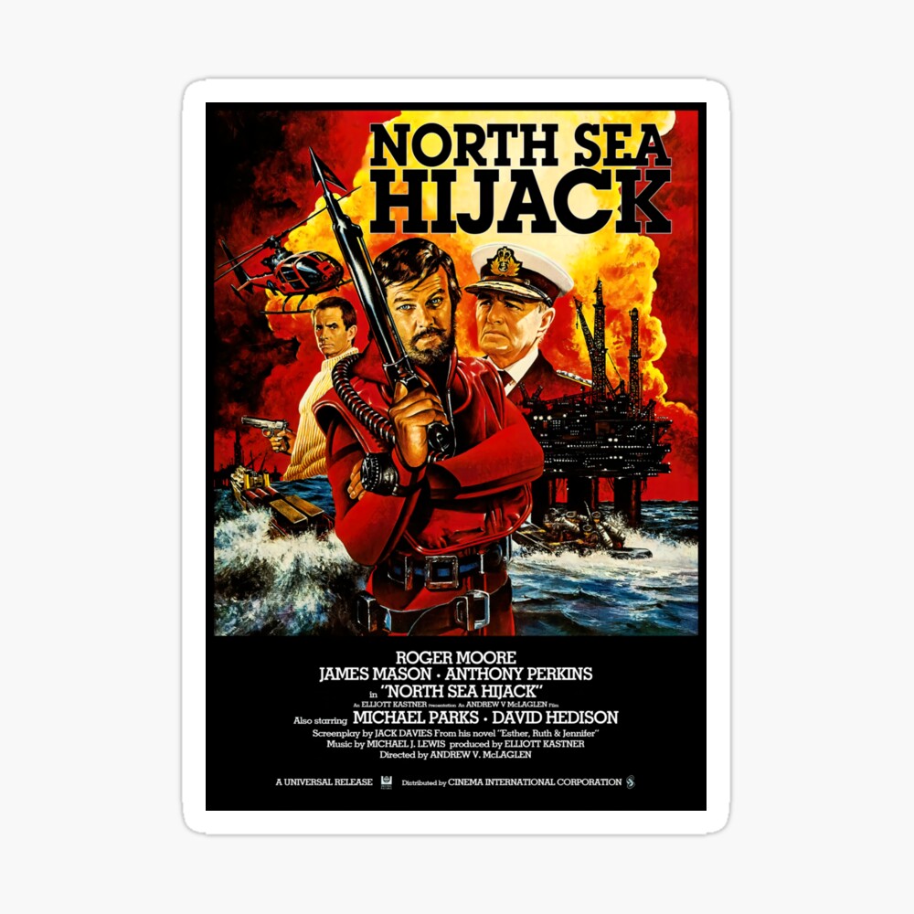 Nordsee Hijack Poster Von Ilovemovieart Redbubble