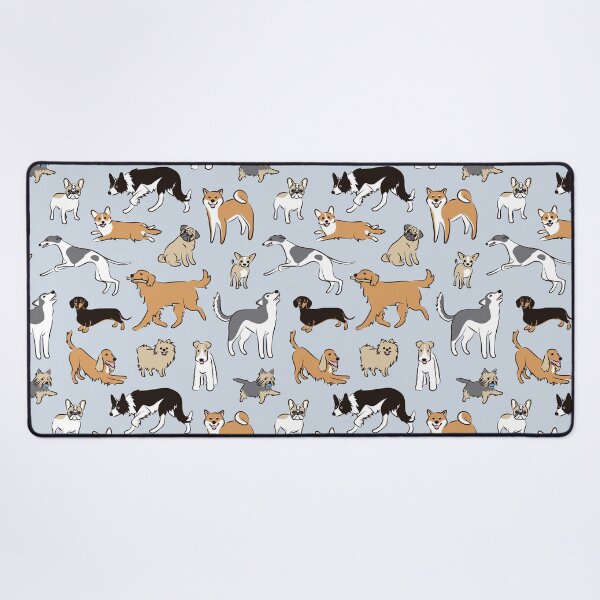 Item preview, Dogs Fun blue designed and sold by AnaAnaDesign.