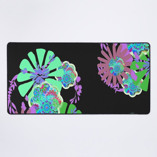 Item preview,  Bohemian Colorful Floral Abstract Art Design, nr 3,Graphic Psychedelic Abstract Art, Inspired by Nature-floral abstract art designed and sold by Adri Barnard.