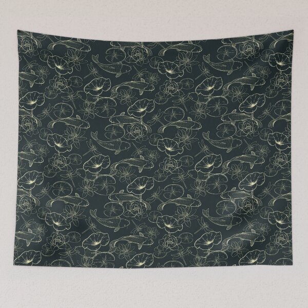 Item preview, Carps and lotus designed and sold by OtterFactory.