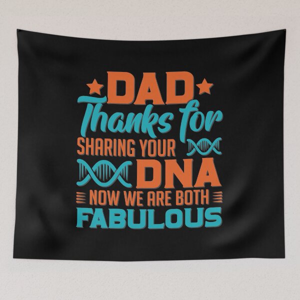 Item preview, Father's Day Dad Thanks For Sharing Your DNA designed and sold by Urlan.