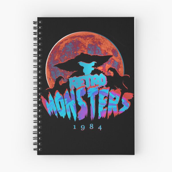 Item preview, retro monsters 1984 designed and sold by vermilione.