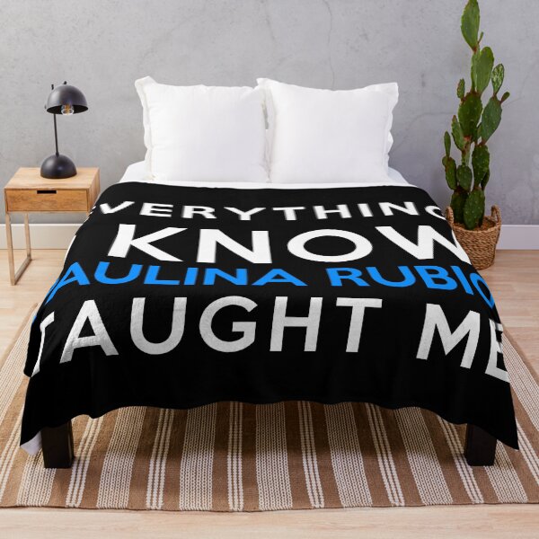 Item preview, Everything I know - Paulina Rubio designed and sold by 2Girls1Shirt.