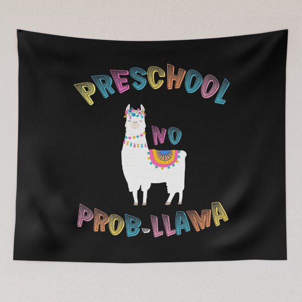 Item preview, Preschool No Prob-llama  - Birthday/Haloween/Christmas Back to School Gift for Kid designed and sold by CactusFamily.