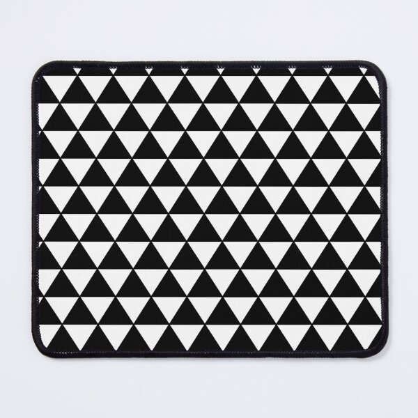 Item preview, Japanese Uroko Geometric Triangle Black and White designed and sold by koovoxdogs.