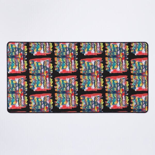 Item preview, Happy Playful Graffiti Design, nr 4, graphic psychedelic abstract art, trippy graphic psychedelic arte abstracto designed and sold by Adri Barnard.