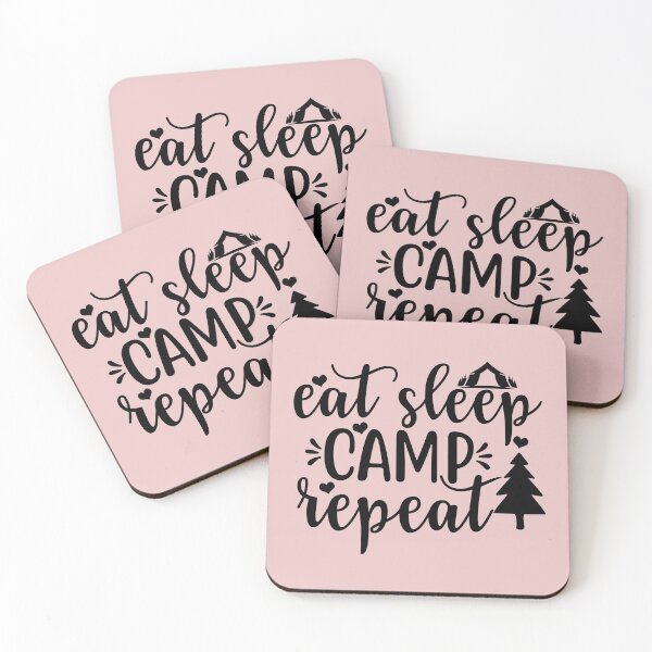Item preview, Eat Sleep Camp Repeat designed and sold by FASHIONGALLERIA.