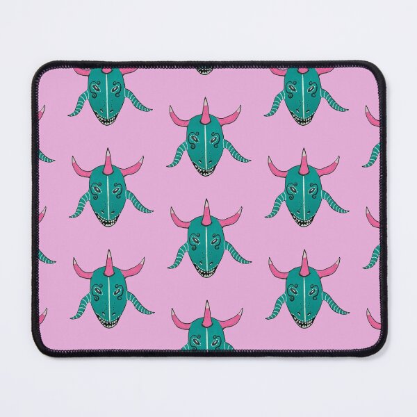 Item preview, Pink and Teal Vejigante designed and sold by Art-y-Son.