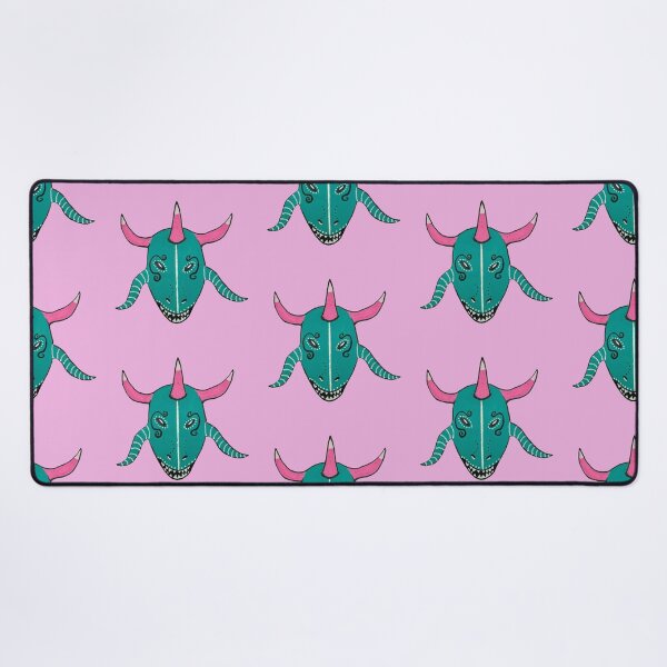 Item preview, Pink and Teal Vejigante designed and sold by Art-y-Son.