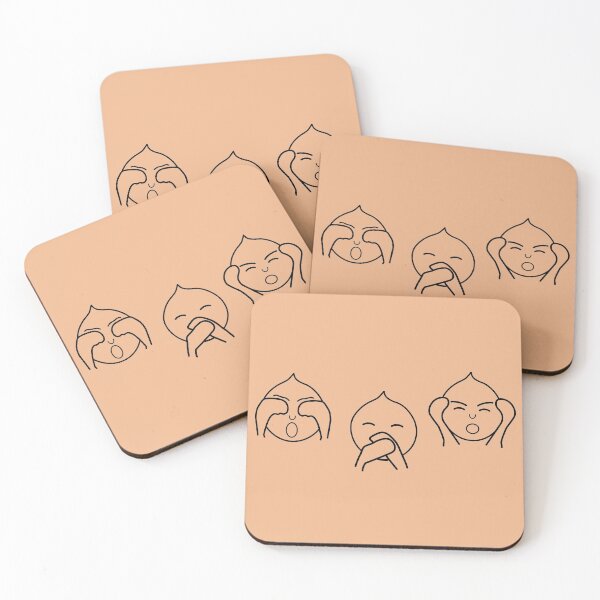 Item preview, Three Cheeky Little Monkeys designed and sold by JMcdesigner.