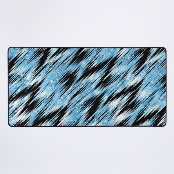 Item preview, Pinstripe Glitter & Blue designed and sold by ReesDesigns.
