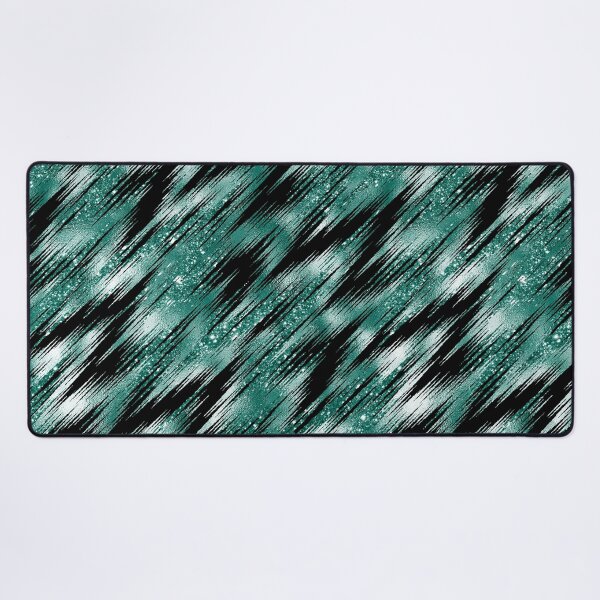 Item preview, Pinstripe Glitter & Deep Green designed and sold by ReesDesigns.