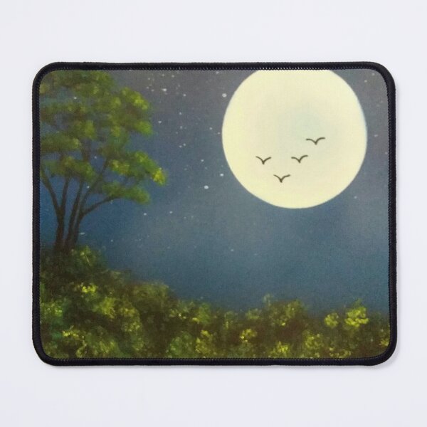 Item preview, Super Moon shining bright designed and sold by edwardtiptonart.