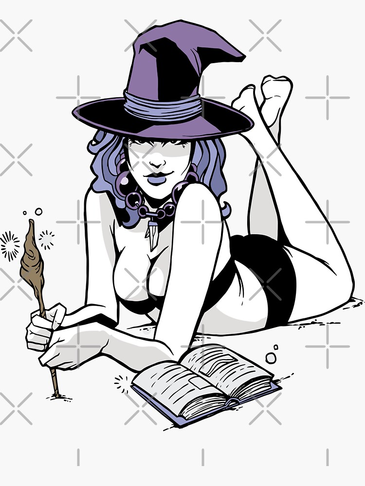 Sexy witch. | Sticker