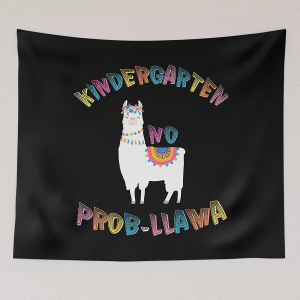 Item preview, Kindergarten No Prob-llama  - Birthday/Haloween/Christmas Back to School Gift for Kid designed and sold by CactusFamily.