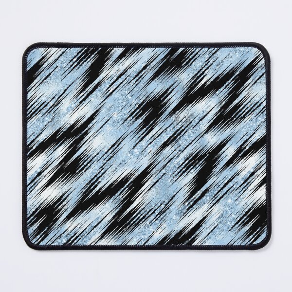 Item preview, Pinstripe Glitter & Aqua designed and sold by ReesDesigns.