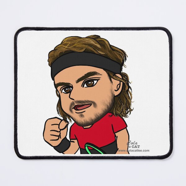 Item preview, Stefanos Tsitsipas designed and sold by Colacatlee.