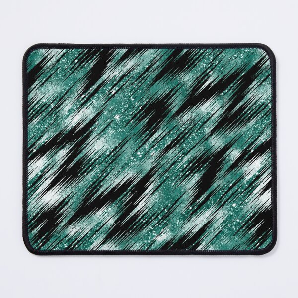 Item preview, Pinstripe Glitter & Deep Green designed and sold by ReesDesigns.