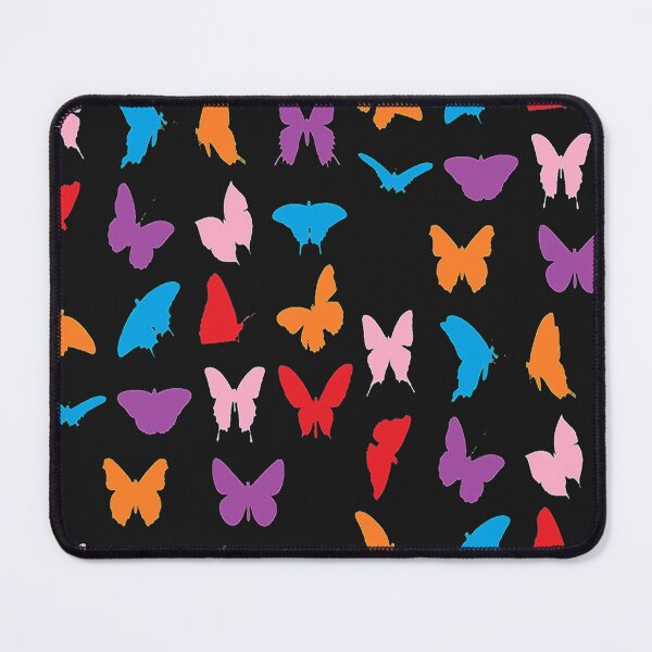 Item preview, Colorful Bold Butterflies, Graphic Psychedelic Abstract Art, Inspired by Nature-floral abstract art designed and sold by Adri Barnard.