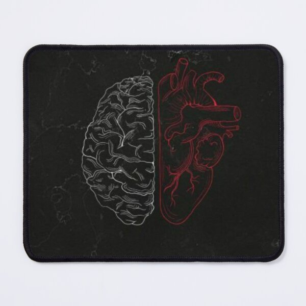Item preview, brain and heart. designed and sold by Zog AndCo.
