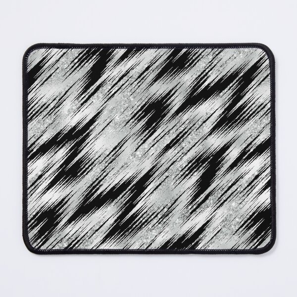 Item preview, Seamless Pinstripe Glitter & Silver designed and sold by ReesDesigns.