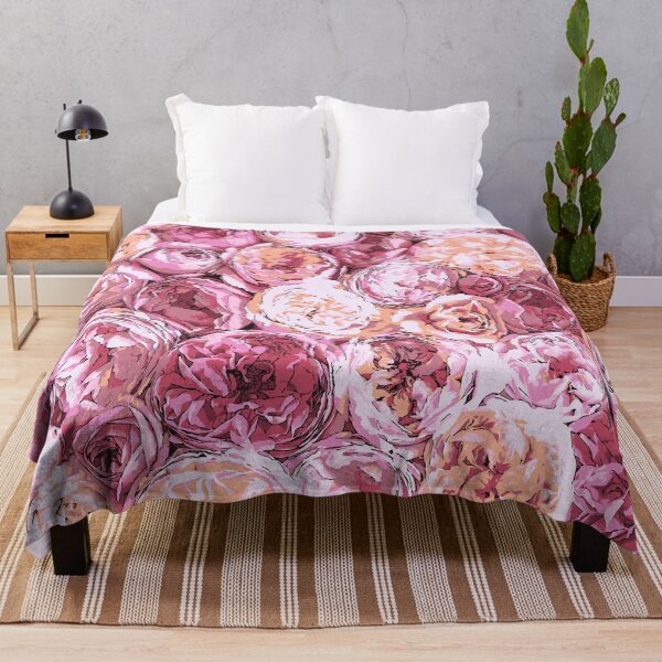 Item preview, Pink Roses Hand Drawn Illustration designed and sold by JoyforU.