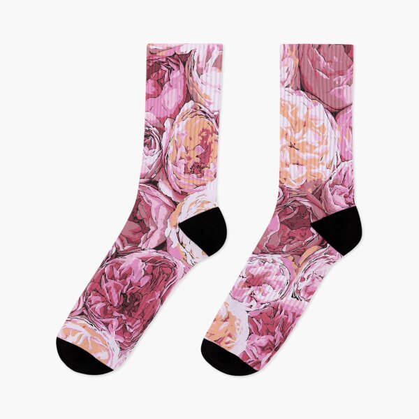 Item preview, Pink Roses Hand Drawn Illustration designed and sold by JoyforU.