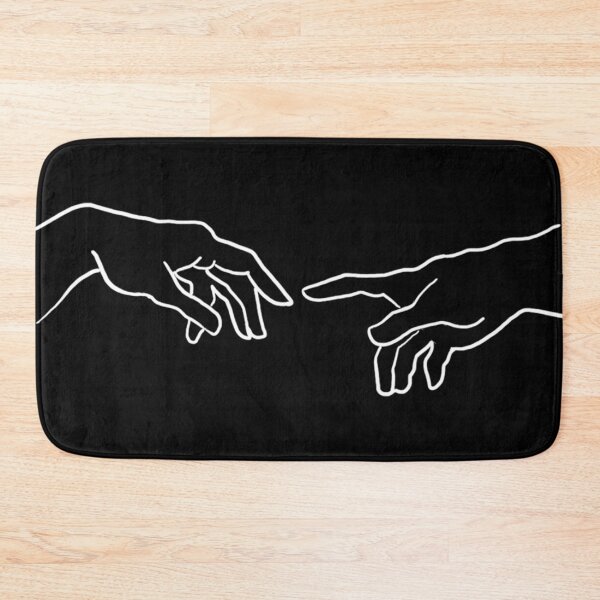 Item preview, Creation of Adam Minimalist Line Art designed and sold by Merch-On.