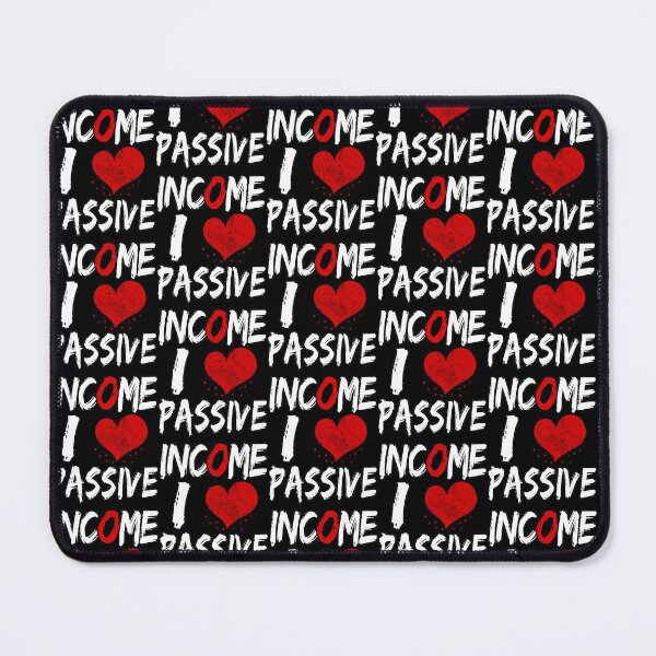 Item preview, I love heart passive income shirts gifts and products designed and sold by glitchman2.