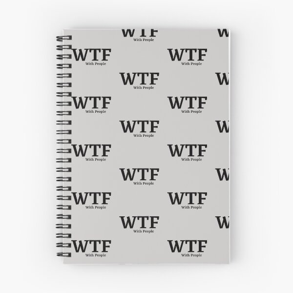 Item preview, WTF con la gente designed and sold by saldesign433.