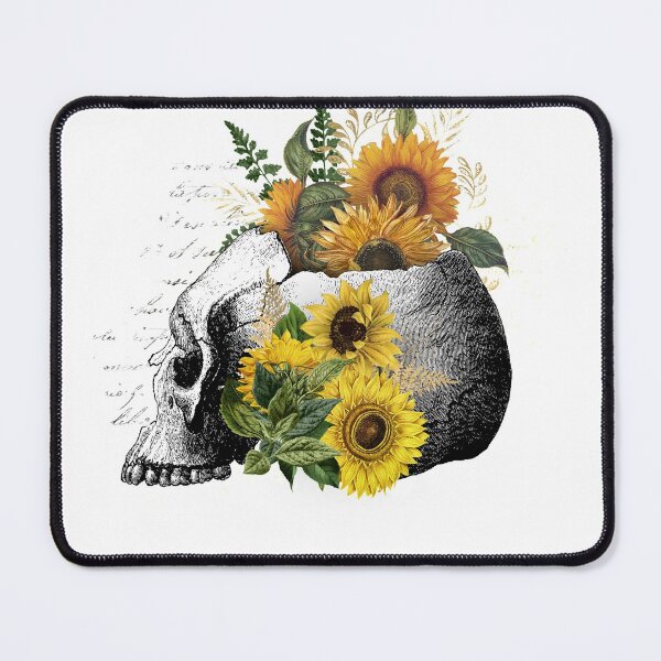 Item preview, Sunflower Skulls designed and sold by Yonik ★★★★★.
