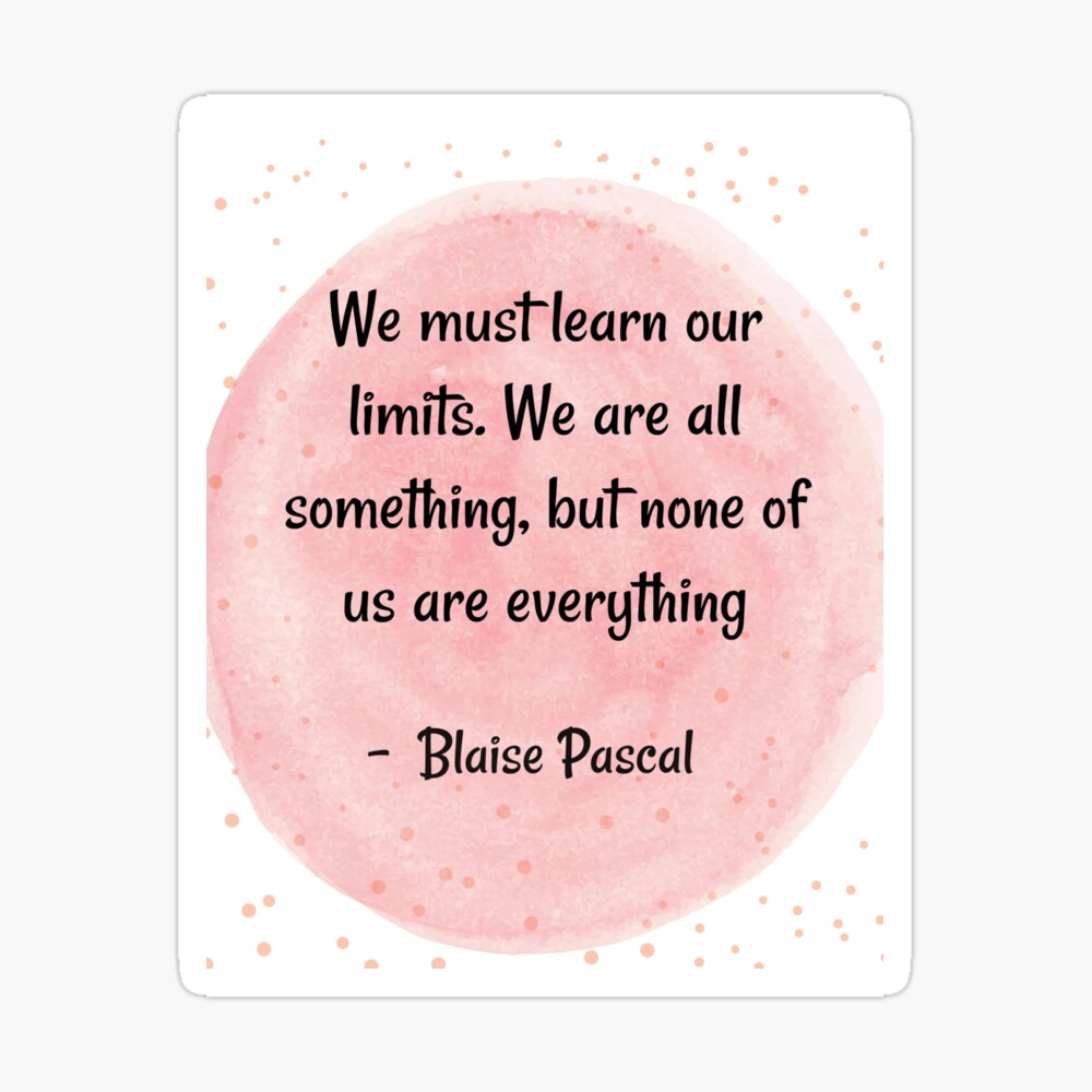Humanity quotes | quotes deep |We must learn our limits we are all ...