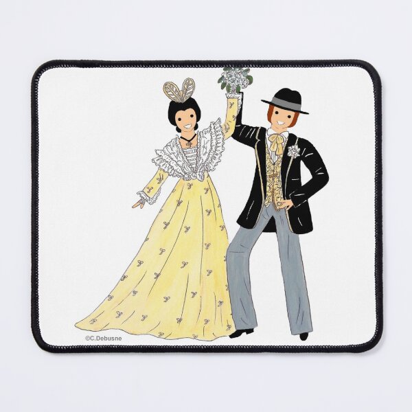 Item preview, Married in costumes of Arles, France designed and sold by Catherine Debusne.