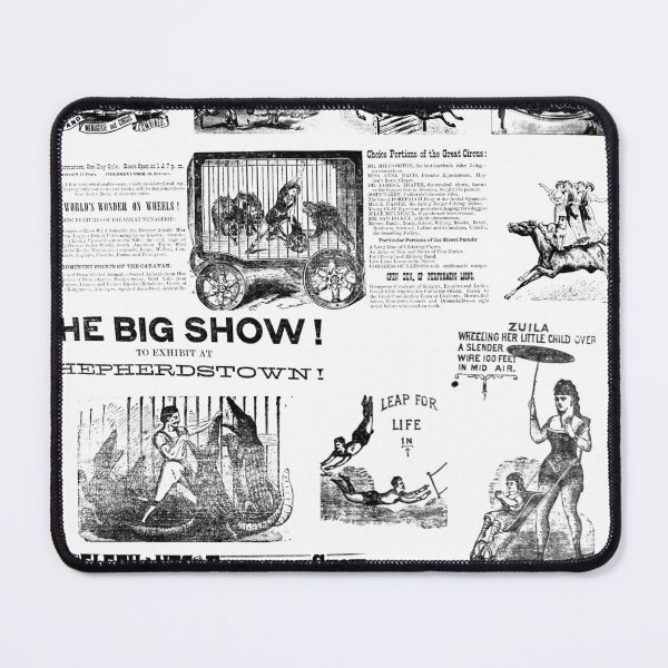 Item preview, Victorian Circus Poster Collage designed and sold by Anna Lemos.