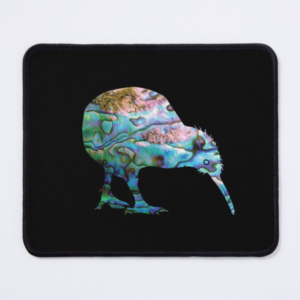 Item preview, NEW ZEALAND PAUA KIWI BIRD designed and sold by Madjack Tees Kiwi SuperStore.