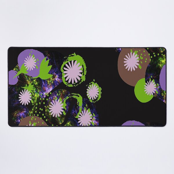 Item preview, Daisy Graphic Abstraction, nr 5, Graphic Psychedelic Abstract Art, Inspired by Nature-floral abstract art designed and sold by Adri Barnard.