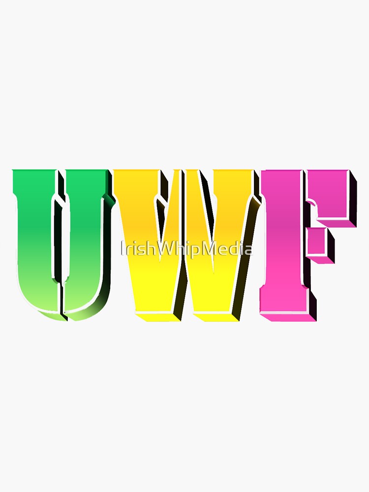 "Herb Abrams' UWF" Sticker for Sale by IrishWhipMedia Redbubble