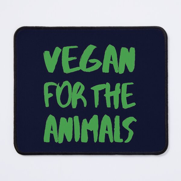 Item preview, Vegan For The Animals - Green Paint Brush Style designed and sold by GreenSlate.
