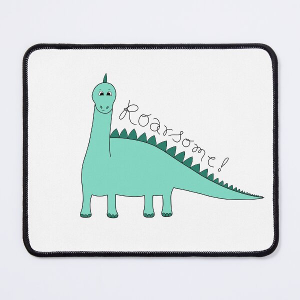 Item preview, Roarsome Cute Blue Dinosaur designed and sold by DeliliahDoodles.