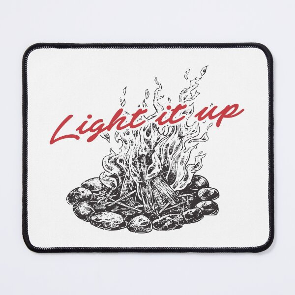 Item preview, Light it up | Just a Dad Who Loves Camping | Camping, bonfires, I love camping, funny camping, happy camper, matching camping shirts, matching family shirts designed and sold by 732Studio.