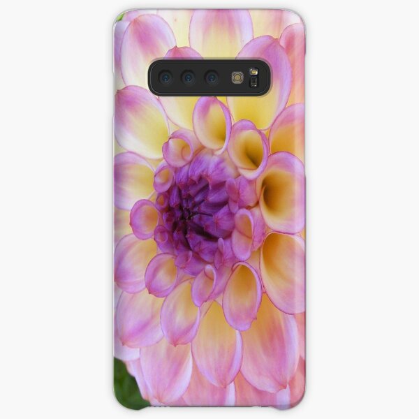 PURPLE DAHLIA FLOWER PETALS Samsung Galaxy Snap Case