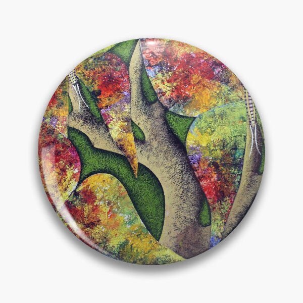 Item preview, Multicolored butterflies on the branches of a tree designed and sold by Elnica.