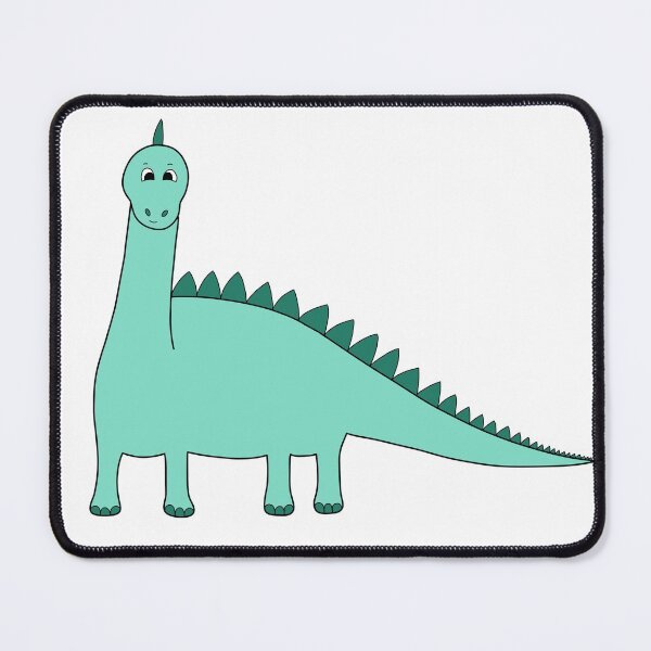 Item preview, Cute Blue Happy Dinosaur designed and sold by DeliliahDoodles.