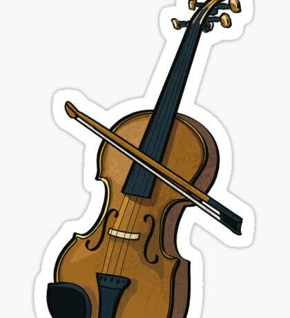 violin sticker